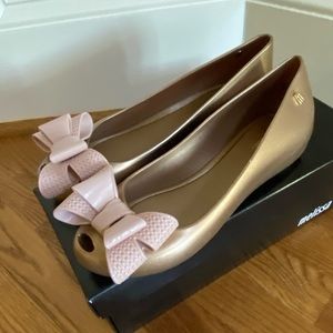 Melissa Ultragirl Sweet Bow Flats NWT